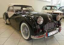 =Triumph TR 3, gesehen bei der Technorama Kassel im März 2019