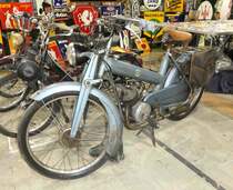 =NSU-Moped steht zum Verkauf bei der Technorama Kassel im März 2019