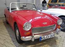 =Austin Healey Sprite, gesehen bei der Technorama Kassel im März 2019