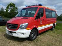 =MB Sprinter als MTF der Feuerwehr der Stadt DIEBURG, Bj. 2017, Aufbau: Martinez-Messel,  steht auf dem Parkgelände der RETTmobil Fulda im Mai 2019