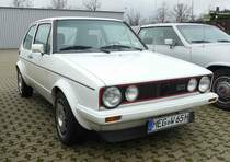 =VW Golf GTI, gesehen bei der Technorama Kassel im März 2019