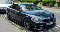 BMW 4 Coupé. Foto: Pécs, Frühling von 2019.