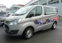 =Ford Transit eines Ausstellers, gesehen bei der Technorama Kassel im März 2019