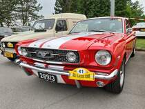 Ford Mustang bei einer Oldtimertour am 30.05.2019