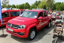 Feuerwehr Breuberg VW Amarok am 26.05.19 beim Kreisfeuerwehrtag in Michelstadt (Odenwald)