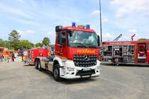 Feuerwehr Großwalstadt Mercedes Benz Arocs WLF am 26.05.19 beim Kreisfeuerwehrtag in Michelstadt (Odenwald)