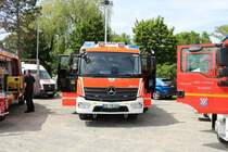 Feuerwehr Dietzenbach Mercedes Benz Atego HLF20 am 26.05.19 beim Kreisfeuerwehrtag in Michelstadt (Odenwald)