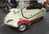 =Messerschmitt Kabinenroller steht bei der Technorama Kassel im März 2019