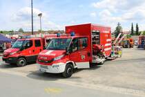 Feuerwehr Laudenbach IVECO Daily GW-L am 26.05.19 beim Kreisfeuerwehrtag in Michelstadt (Odenwald)