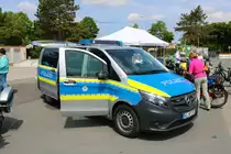 Polizei Hessen Mercedes Benz Vito FustW am 26.05.19 beim Kreisfeuerwehrtag in Michelstadt (Odenwald)