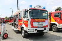 Feuerwehr Neu Isenburg MAN TGM StlF am 26.05.19 beim Kreisfeuerwehrtag in Michelstadt (Odenwald)