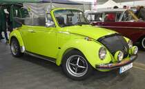 =VW Käfer Cabrio, gesehen bei der Technorama Kassel im März 2019