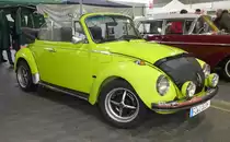 =VW Käfer Cabrio, gesehen bei der Technorama Kassel im März 2019
