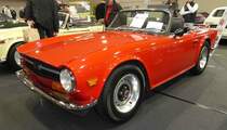 =Triumph TR 6, gesehen bei der Technorama Kassel im März 2019