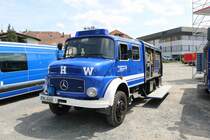 THW OV Michelstadt Mercedes Benz Hauber GKW am 26.05.19 beim Kreisfeuerwehrtag in Michelstadt (Odenwald)