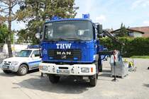 THW OV Michelstadt MAN LKW am 26.05.19 beim Kreisfeuerwehrtag in Michelstadt (Odenwald)