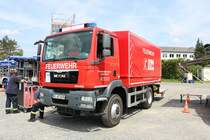 Feuerwehr Lützelbach MAN TGM GW-L am 26.05.19 beim Kreisfeuerwehrtag in Michelstadt (Odenwald)