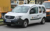 =MB Citan der Firma SWIETELSKY steht im April 2019 in Traunstein