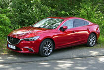 Mazda 6 am Flugplatz Bonn-Hangelar - 01.06.2019