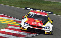 BMW M4 DTM (Prototyp-Rennwagen), Nr.31 Sheldon van der Linde 18.Mai 2019 in Zolder, Belgien