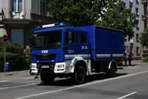 THW Frankfurt MAN TGM LKW am 02.06.19 bei der großen Parade zum Jubiläum 150 Kreisfeuerwehrverband Frankfurt