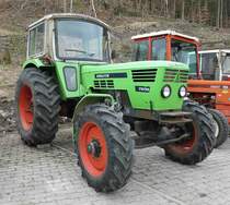 =Deutz D 7206 steht im April 2019 bei einem Landmaschinenhändler in Siegsdorf