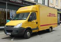 =Iveco von DHL unterwegs in Traunstein im April 2019