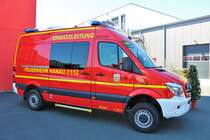 Feuerwehr Hanau Mercedes Benz Sprinter ELW am 02.06.19 beim Tag der offenen Tür der Feuerwehr