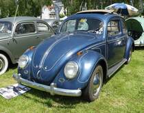 =VW Käfer ausgestellt beim Lottermann-Bullitreffen in Bad Camberg im Juni 2019