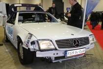 =MB R 129 als Schnittmodell steht im März 2019 bei der Technorama in Kassel