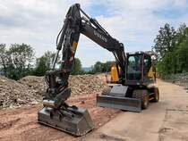 Volvo EWR 170E aufgenommen am 22.06.2019