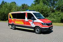 Feuerwehr Rödermark MAN TGE MTW am 07.06.19 bei einen Fototermin 