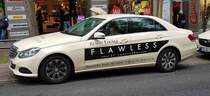 =MB E-Klasse als Taxi steht im Juni 2019 in Fulda