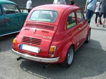 Heckansicht eines Steyr Puch 650TR1. Kleinwagentreffen an Mo´s Bikertreff in Krefeld am 20.06.2019.