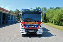 Feuerwehr Rödermark MAN TGM GW-L am 08.06.19 bei einen Fototermin 