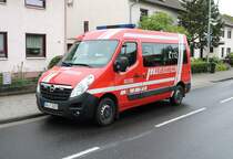 Feuerwehr Groß Gerau Opel Movano MTW am 16.06.19 beim Kreisfeuerwehrtag in Mörfelden 