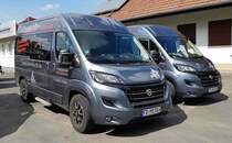 =Fiat Ducato als Mietfahrzeuge, gesehen im Mai 2019 in Poppenhausen