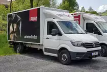 =VW Crafter vom Bäcker PAPPERT, gesehen im Mai 2019 in Poppenhausen