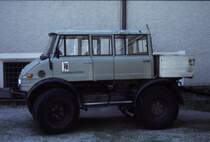 Unimog des Salzburger Festspielhauses 19...? mu in den 80gern gewesen sein.