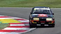 Ford Sierra RS500 EM, Tourenwagen Classics „Golden Ära“ der DTM der 80er und 90er, beim DTM in Zolder Supportrace am 18.Mai 2019