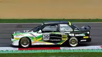 BMW M3 E30 DTM, Tourenwagen Classics „Golden Ära“ der DTM der 80er und 90er, beim DTM in Zolder Supportrace am 18.Mai 2019