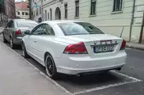 Volvo C70 Cabriolet fuhr von Schweden nach Südungarn. Foto: Mai, 2019
