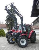 =Lindner LINTRAC steht im April 2019 bei einem Landmaschinenhändler in Siegsdorf