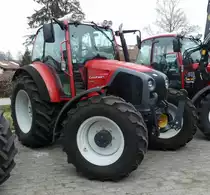 =Lindner GEOTRAC 94 EP steht im April 2019 bei einem Landmaschinenhändler in Siegsdorf