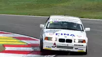 BMW E36 325 DTC, Tourenwagen Classics „Golden Ära“ der DTM der 80er und 90er, beim DTM in Zolder Supportrace am 18.Mai 2019