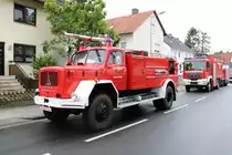 Magirus Deutz TLF am 16.06.19 beim Kreisfeuerwehrtag in Mörfelden 