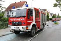 Feuerwehr Groß Gerau MAN Löschfahrzeug am 16.06.19 beim Kreisfeuerwehrtag in Mörfelden 