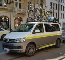 =VW T6 von  KTL-events  steht im Juni 2019 in Fulda