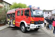Feuerwehr Mörfelden Walldorf Mercedes Benz Atego LF20 am 16.06.19 beim Kreisfeuerwehrtag in Mörfelden 