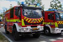 Iveco 150-320, Ger�tewagen der Feuerwehr aus Vichten, nahm an der Parade zum Nationalfeiertag in der Stadt Luxemburg teil. 23.06.2019